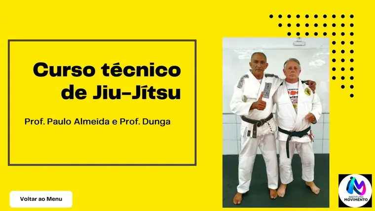 Curso técnico de jiu-jitsu com o professor Paulo Almeida